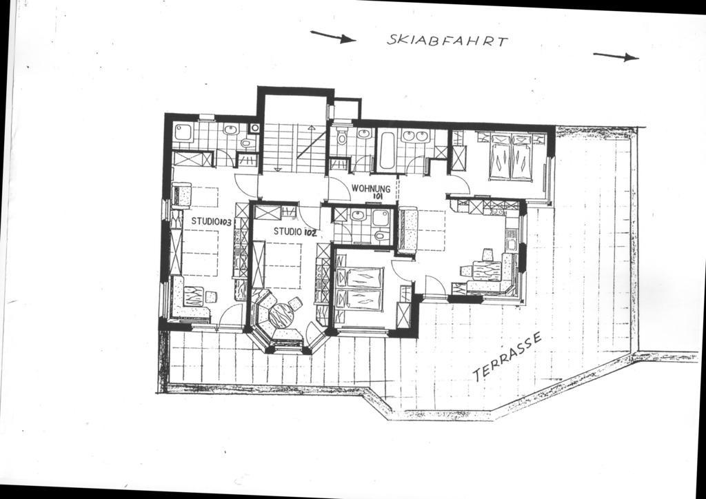 Appartamento Chasa Valetta Samnaun Esterno foto